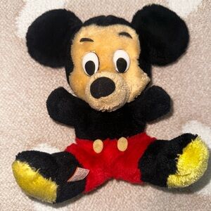 Disney Mickey Mouse Plush Toy - 1970-1980 vintage